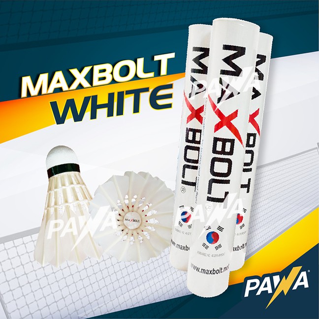 Maxbolt White Badminton Shuttlecock (Speed 77) | Shopee Malaysia