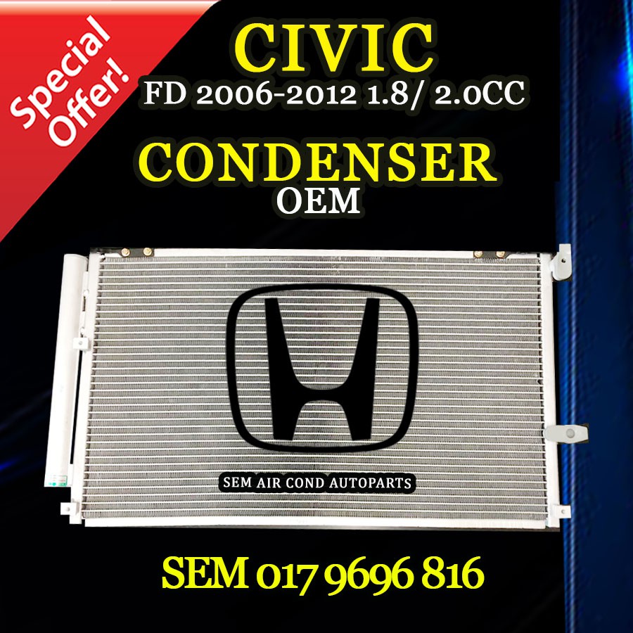 Honda Civic Condenser Warranty