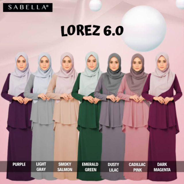 💥💥 KURUNG LOREZ 6.0 🌸🌸SALES RM59  Shopee Malaysia