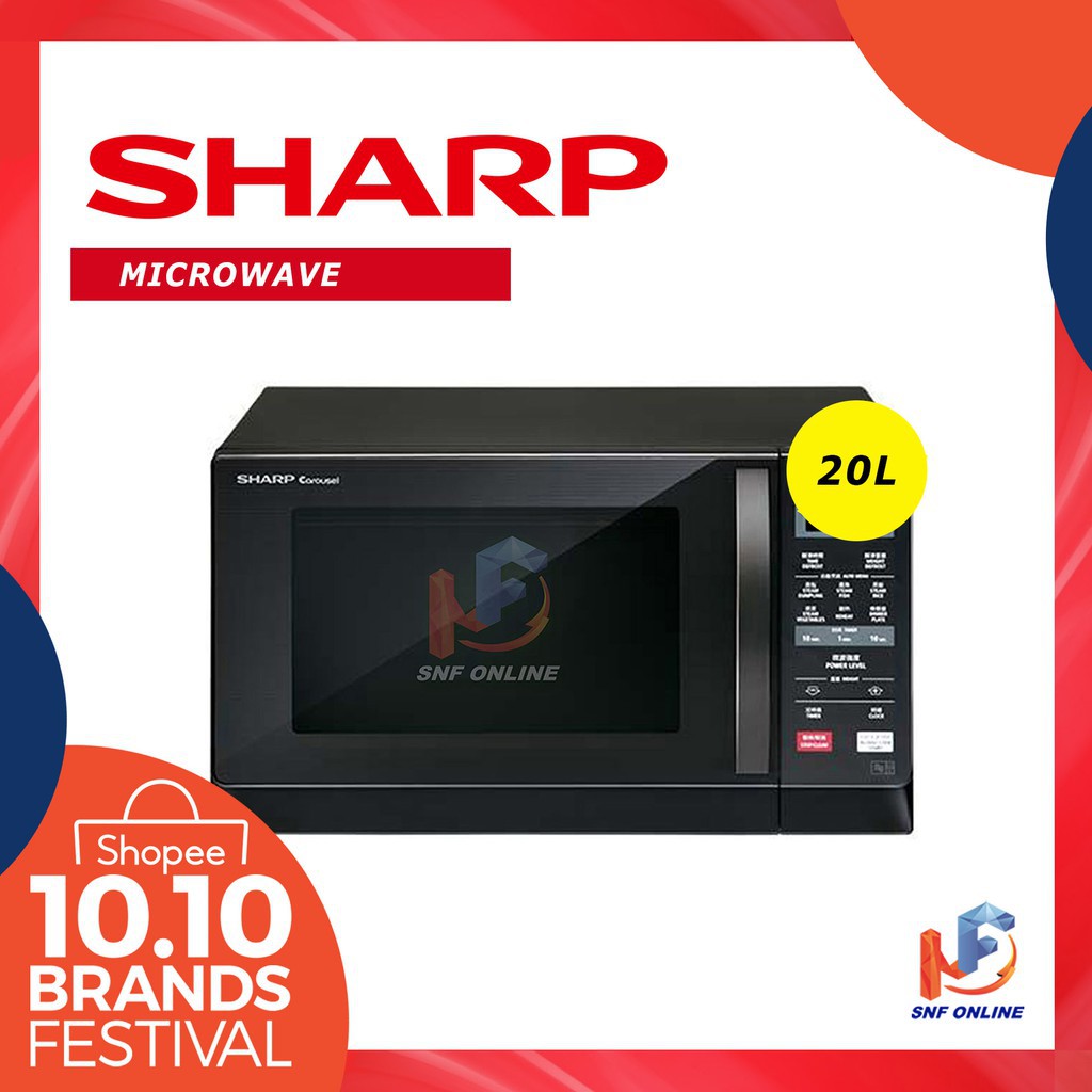Sharp 20L Microwave Oven Digital R207EK | Shopee Malaysia