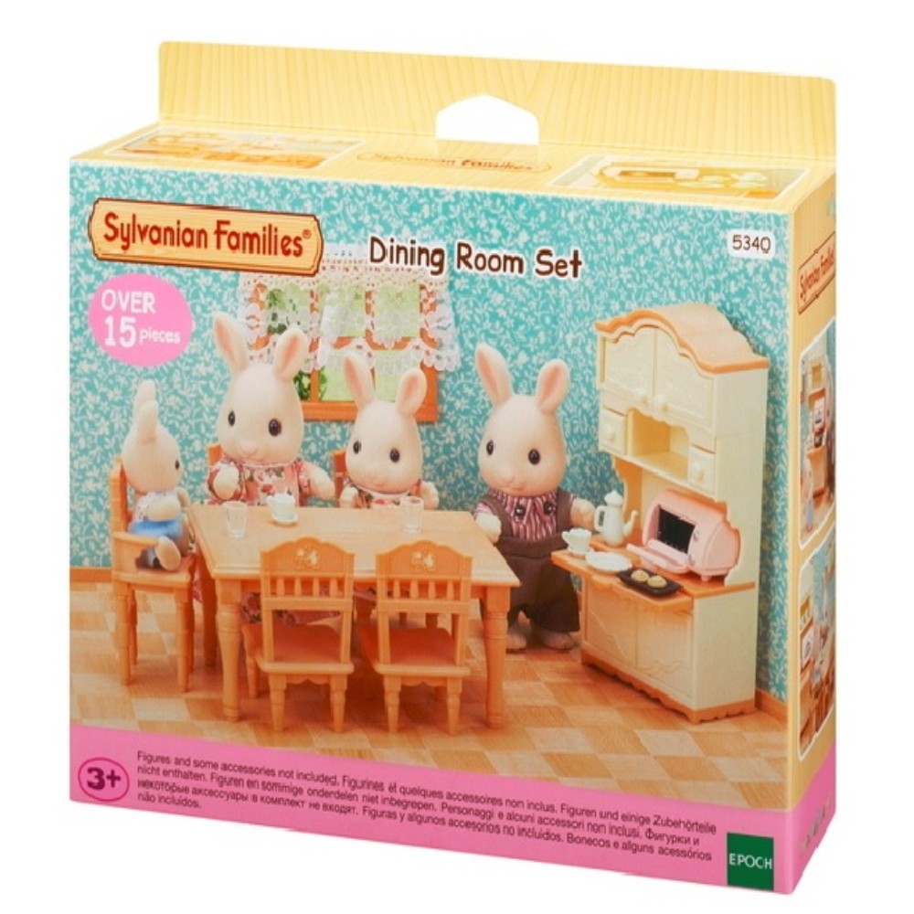 Sylvanian Families Dining Room Set Shopee Malaysia