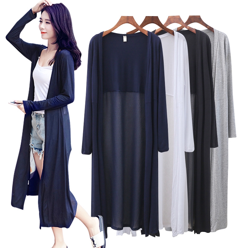 long cardigan shopee