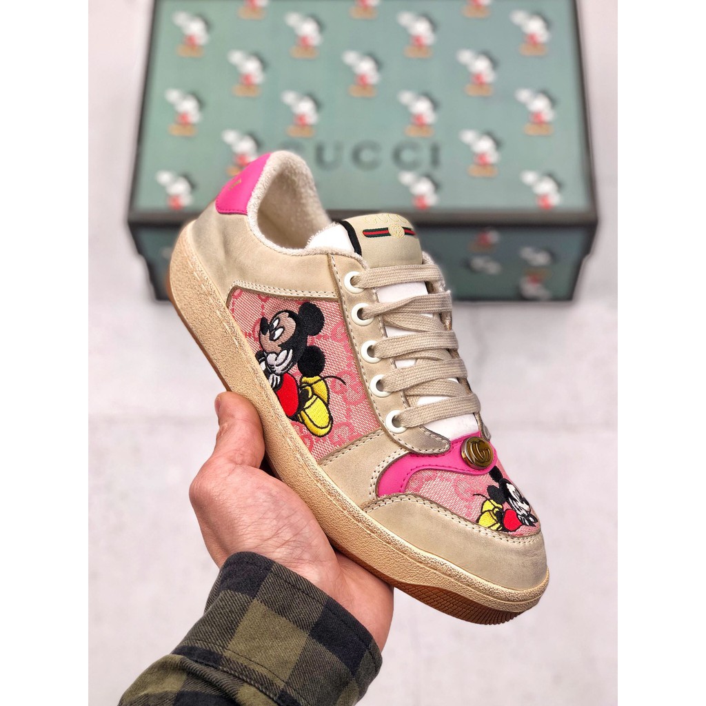 gucci sneakers mickey mouse price