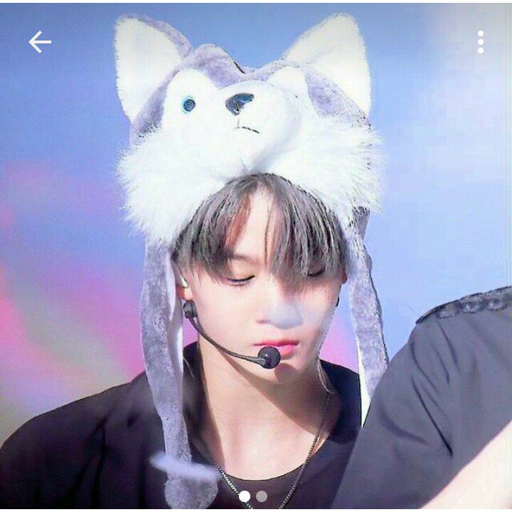 Wanna One Bae Jin Young Wolf Cap Shopee Malaysia