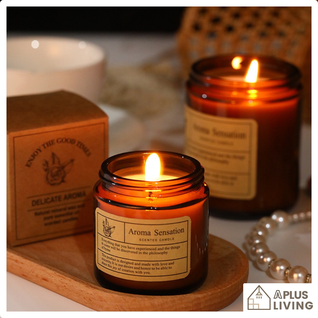 🇲🇾 100 Natural Scented Candle Fragrance Scent Aromatic Essential Oil Candle Aromatherapy