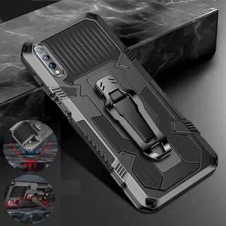 Military Grade Protection Anti-knock Back Clip Magnetic Case Huawei Y9S ...