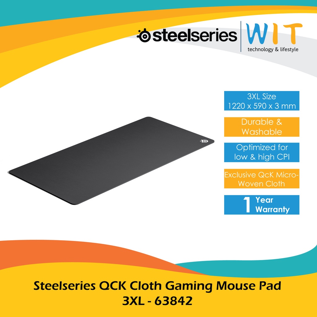 Steelseries QCK Cloth Gaming Mouse Pad 3XL - 63842