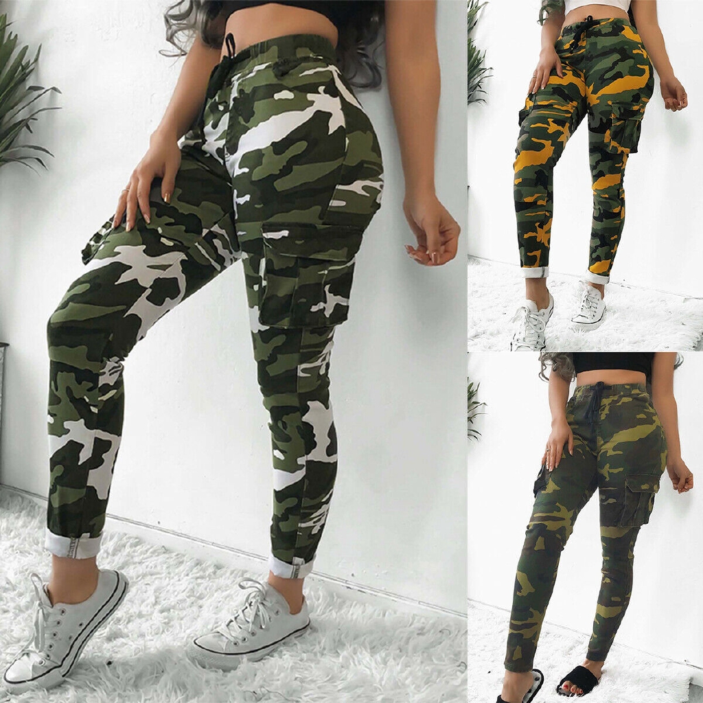 camo jogger women