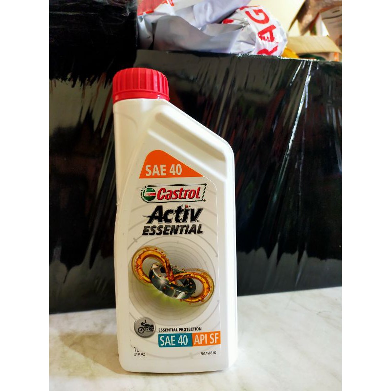 minyak enjin Castrol SAE40 / API SF-1 liter | Shopee Malaysia