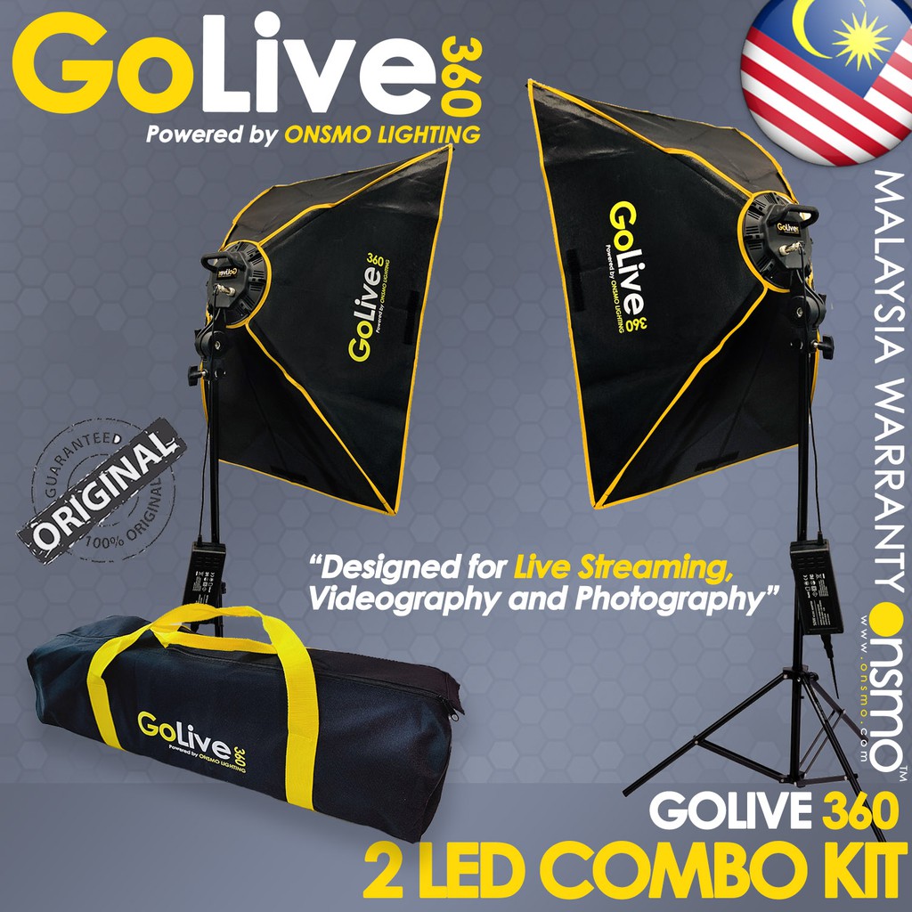 ONSMO GOLIVE 360 Led Softbox Kit 50x70cm for Videography, Photography