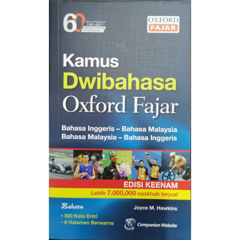 Kamus Dwibahasa Oxford Fajar Shopee Malaysia