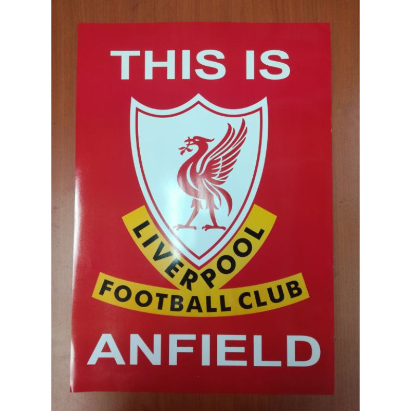 Liverpool This Is Anfield Mini Poster Shopee Malaysia