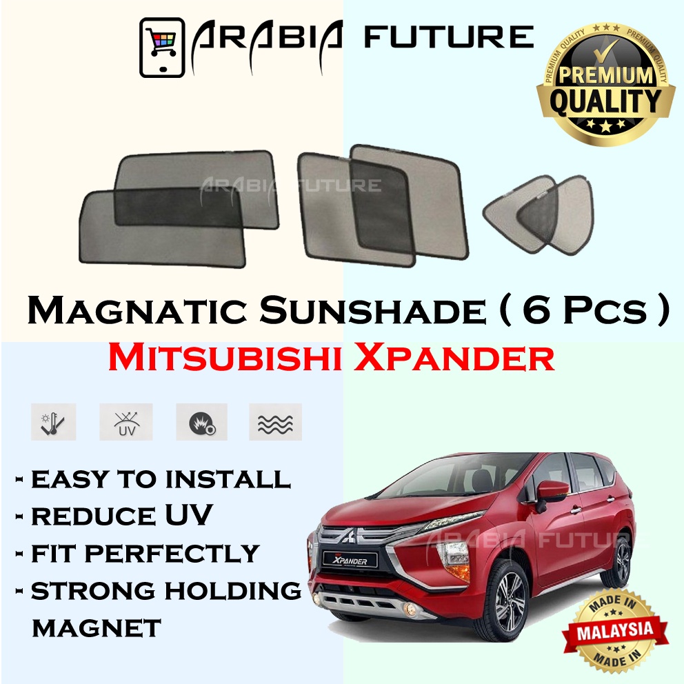 Mitsubishi Xpander SUV MPV 6pcs Sunshade Car Window Sun Shade