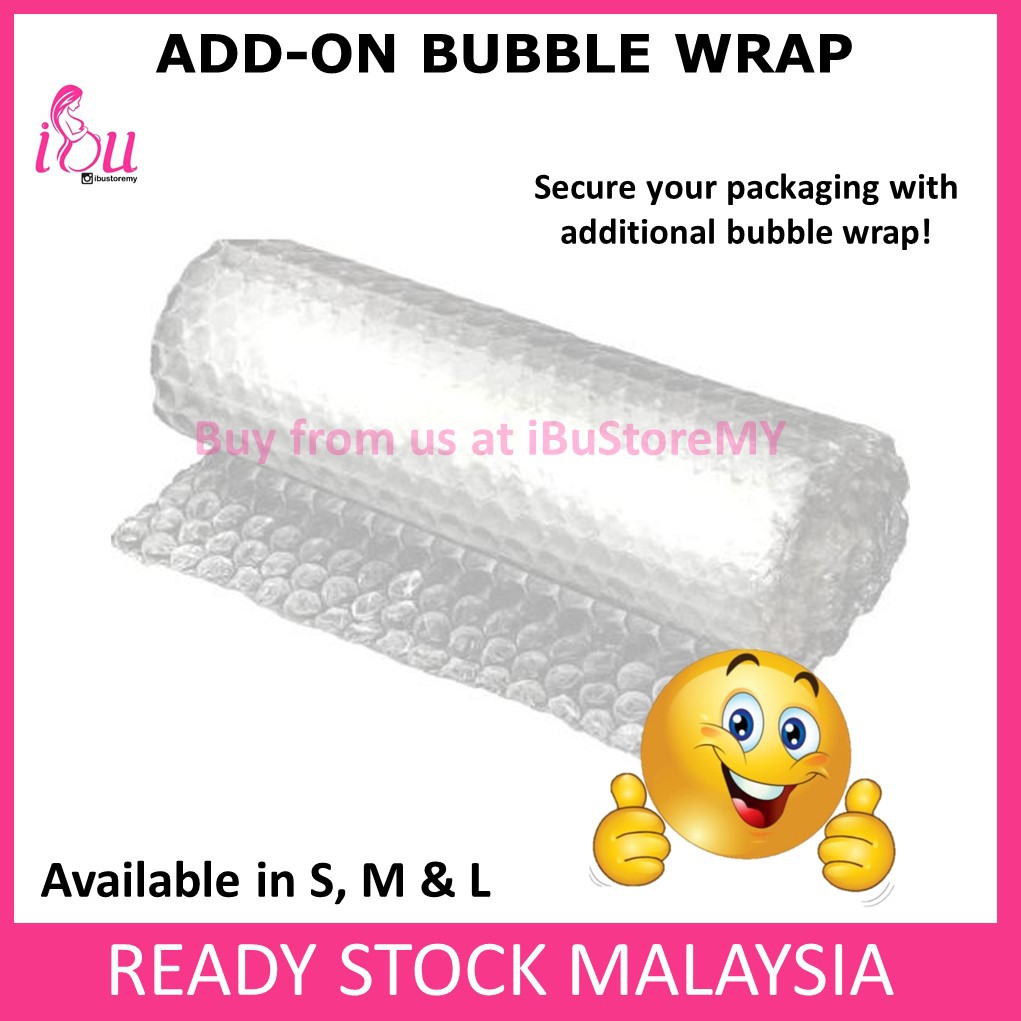 Additional Bubble Wrap Service | Shopee Malaysia