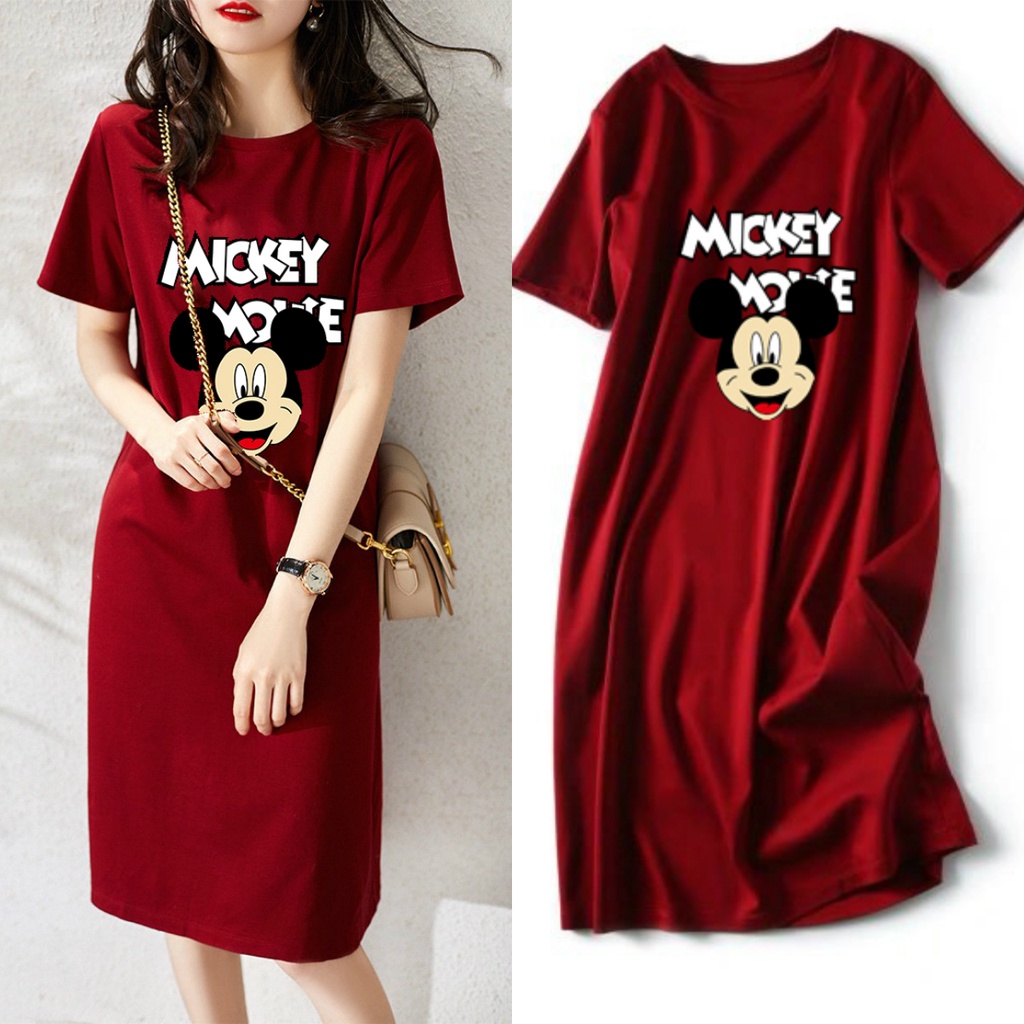 mickey mouse tshirt dress