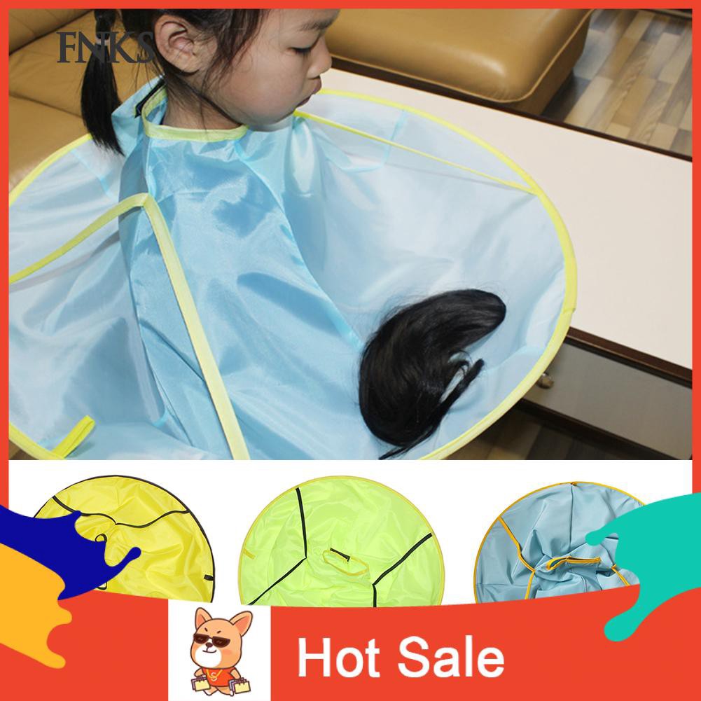 ☞SP Children Kids Waterproof Haircut Catcher Apron Cape ...