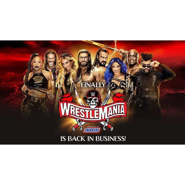 Wwe Wrestlemania 37 April 21 Dvd Shopee Malaysia