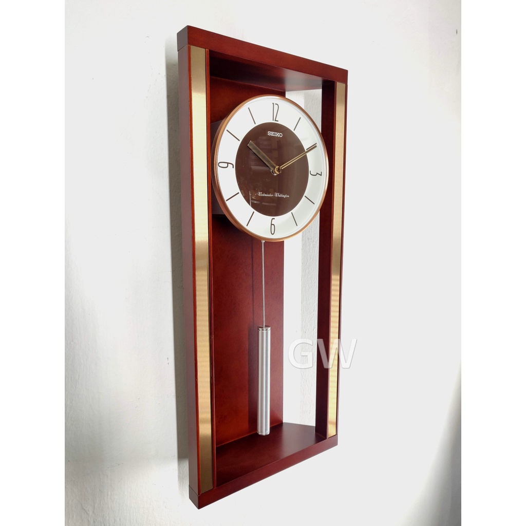 Arriba 72+ imagen seiko contemporary pendulum wall clock Thptnganamst
