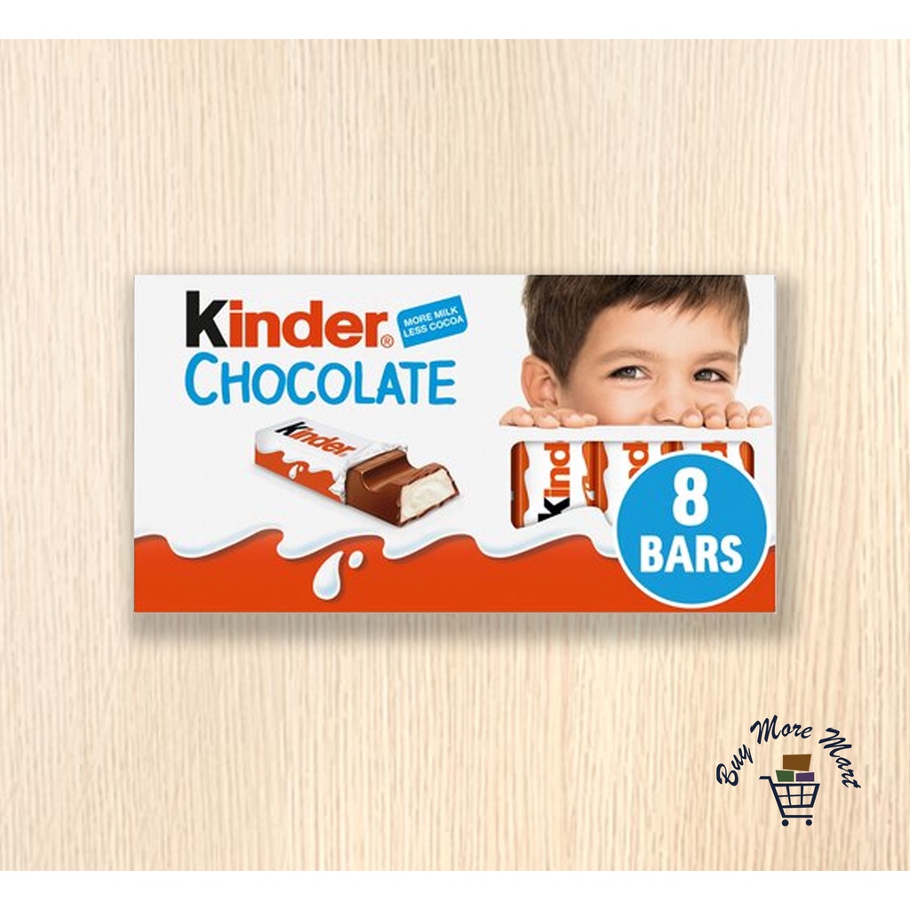 Kinder Chocolate 8 Bars 100g | Shopee Malaysia