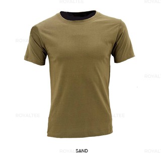 LEFONSE Premium 100 Cotton  Plain Round Neck 160GSM Baju  