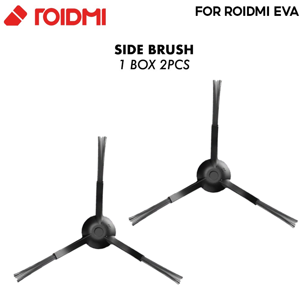 Roidmi Eva Vacuum Cleaner Parts Accessories - Robot Vacuum Side Brush/Main  Brush/Mop Cloth/Dust Bag/Water Tank | Shopee Malaysia