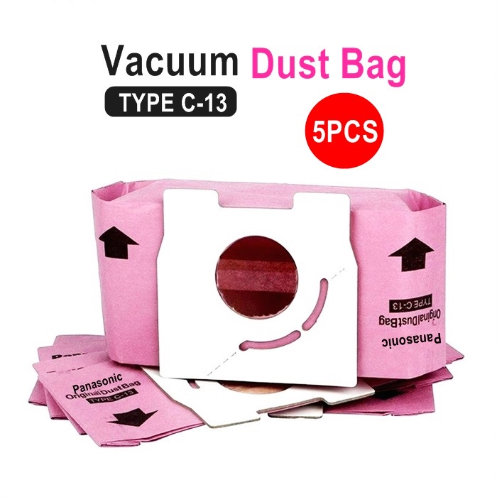 Panasonic Vacuum Cleaner Bag Dust Bag Type C13 Replacement Shopee