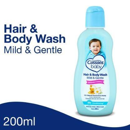 Original cussons baby milk bath 100ml + 100ml / cussons hair & body ...