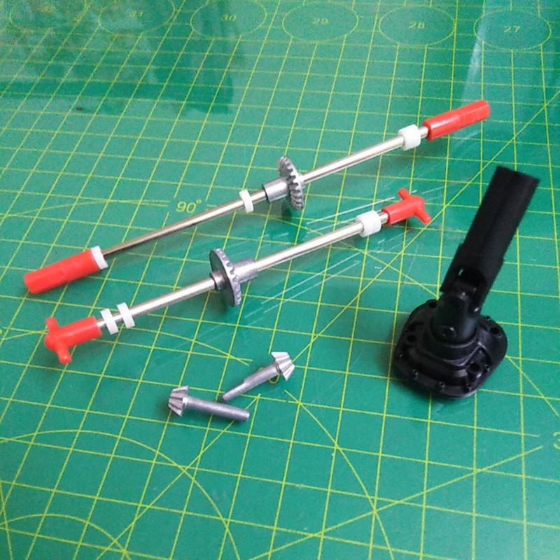 rc mn90 99s metal axle gear bridge and shaft cover Shopee Malaysia