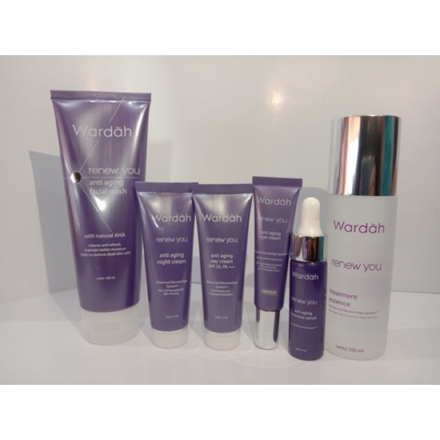wardah renew you anti aging day cream
