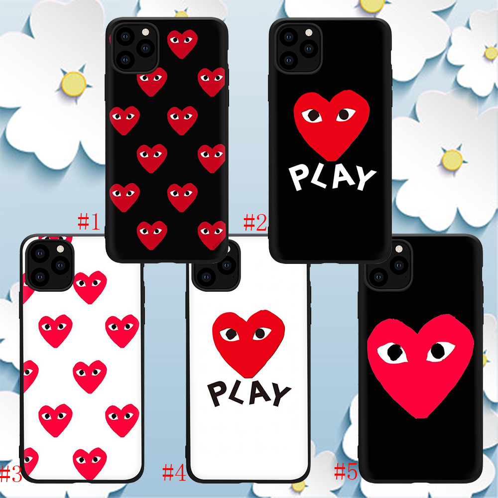 Comme Des Garcons For Iphone 12 Mini 11 Pro Max Xr X Xs Max Silicone Soft Tpu Phone Case Cover Shopee Malaysia