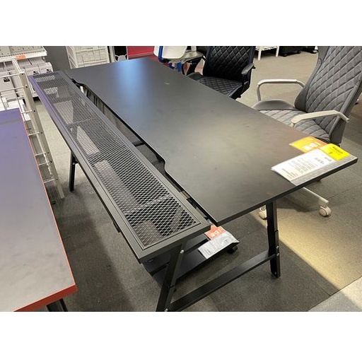 Ikea UTESPELARE Gaming Desk, Black, 160x80 cm Shopee Malaysia