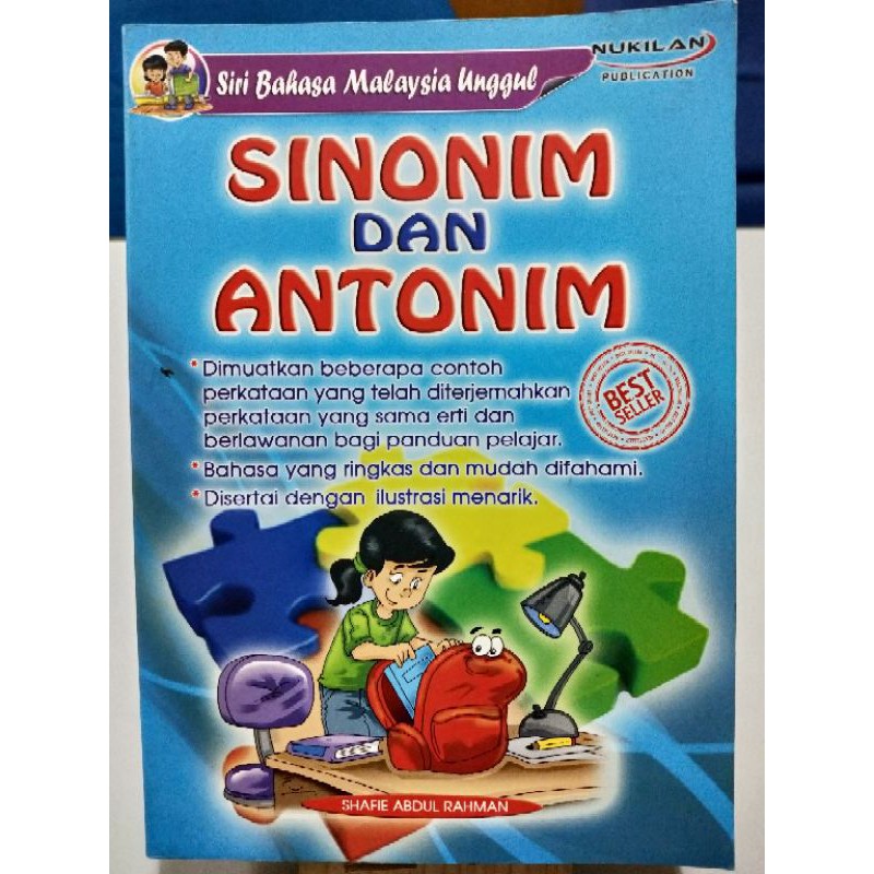 SIRI BAHASA MALAYSIA UNGGUL] Sinonim dan Antonim..  Shopee Malaysia