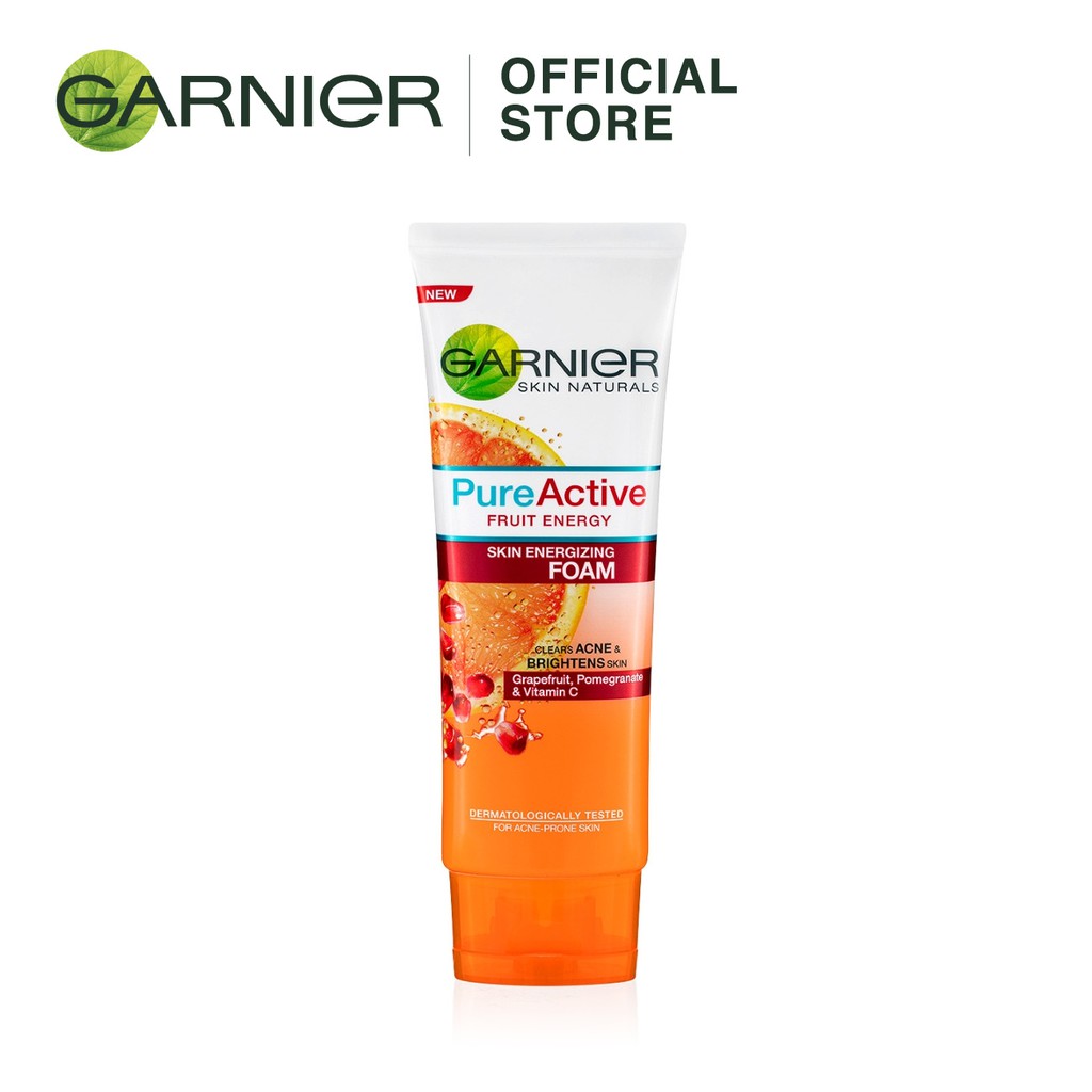 garnier pomegranate face wash