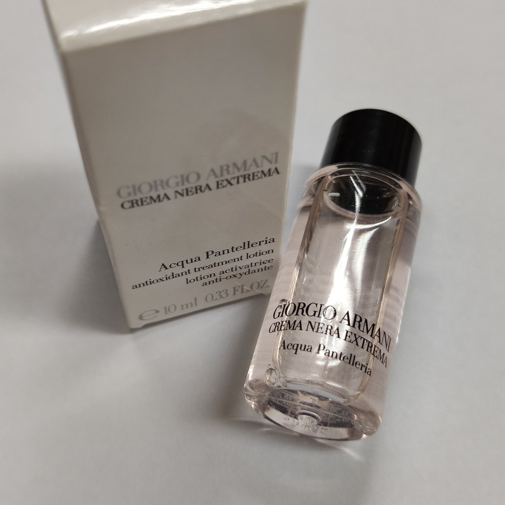 Giorgio Armani Crema Nera Extrema Acqua Pantelleria Lotion 10ml | Shopee  Malaysia