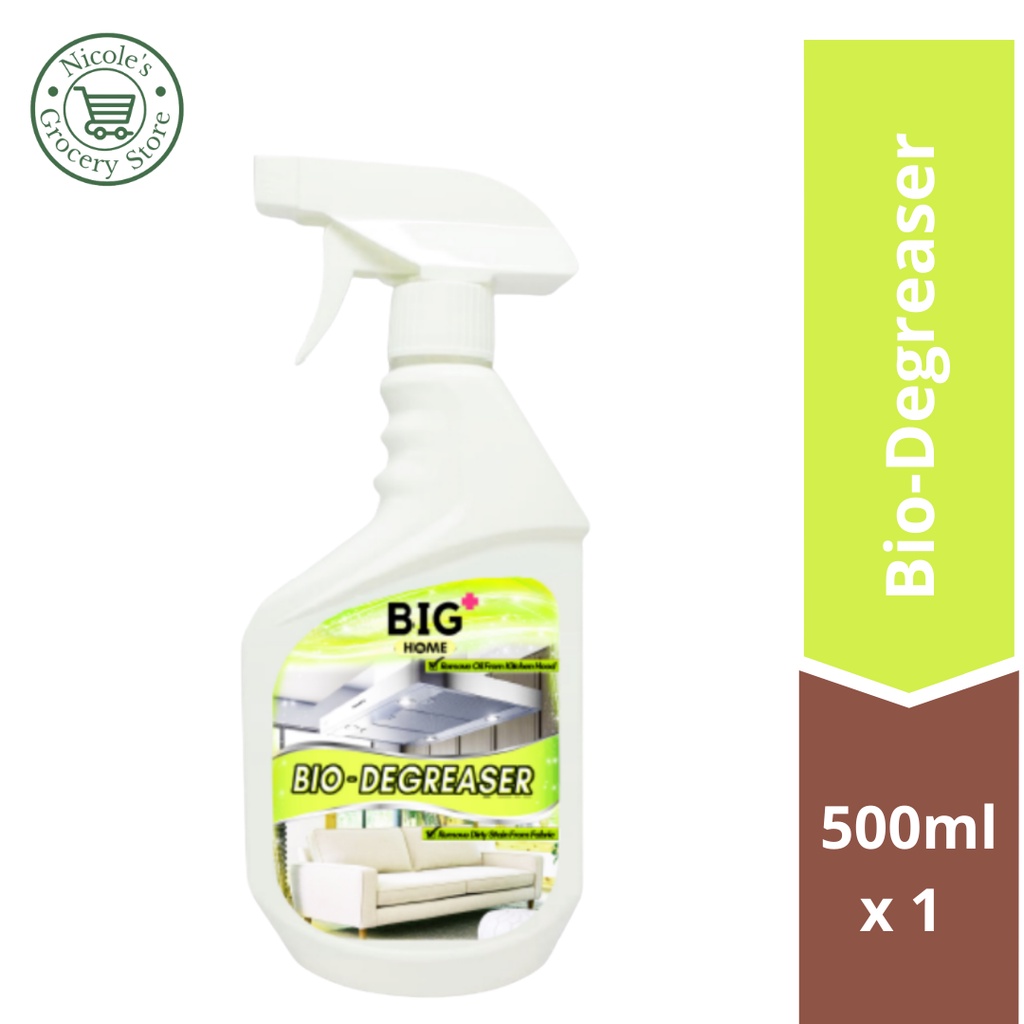 BIG+ Bio Degreaser 500ml Oven Cleaner Stove Kitchen Cleaner Spray