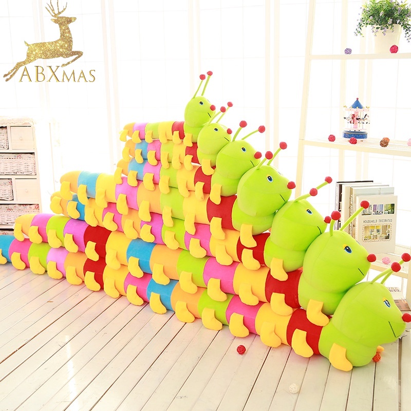 1pcs 95cm Worm Caterpillar Doll Worm Stuffed Plush Toy/ Bug Doll Hold Pillow Soft Cute Lovely