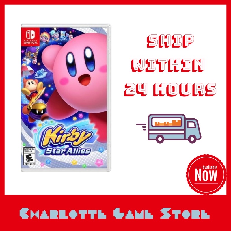 US Version] Kirby Star Allies - Nintendo Switch (US)(CHI/EN) | Shopee  Malaysia