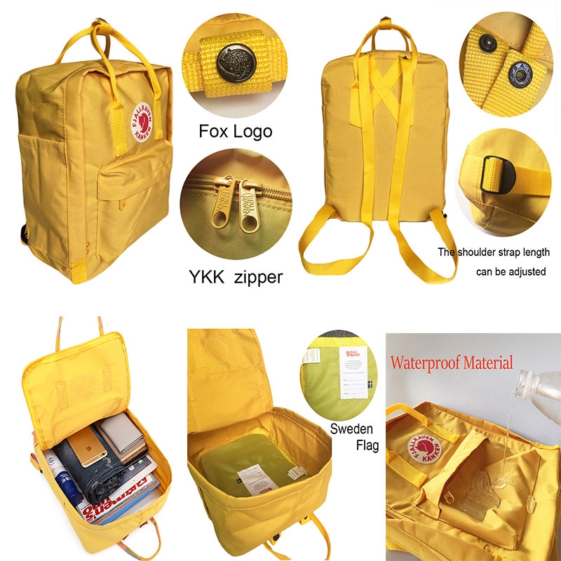 fjallraven kanken capacity