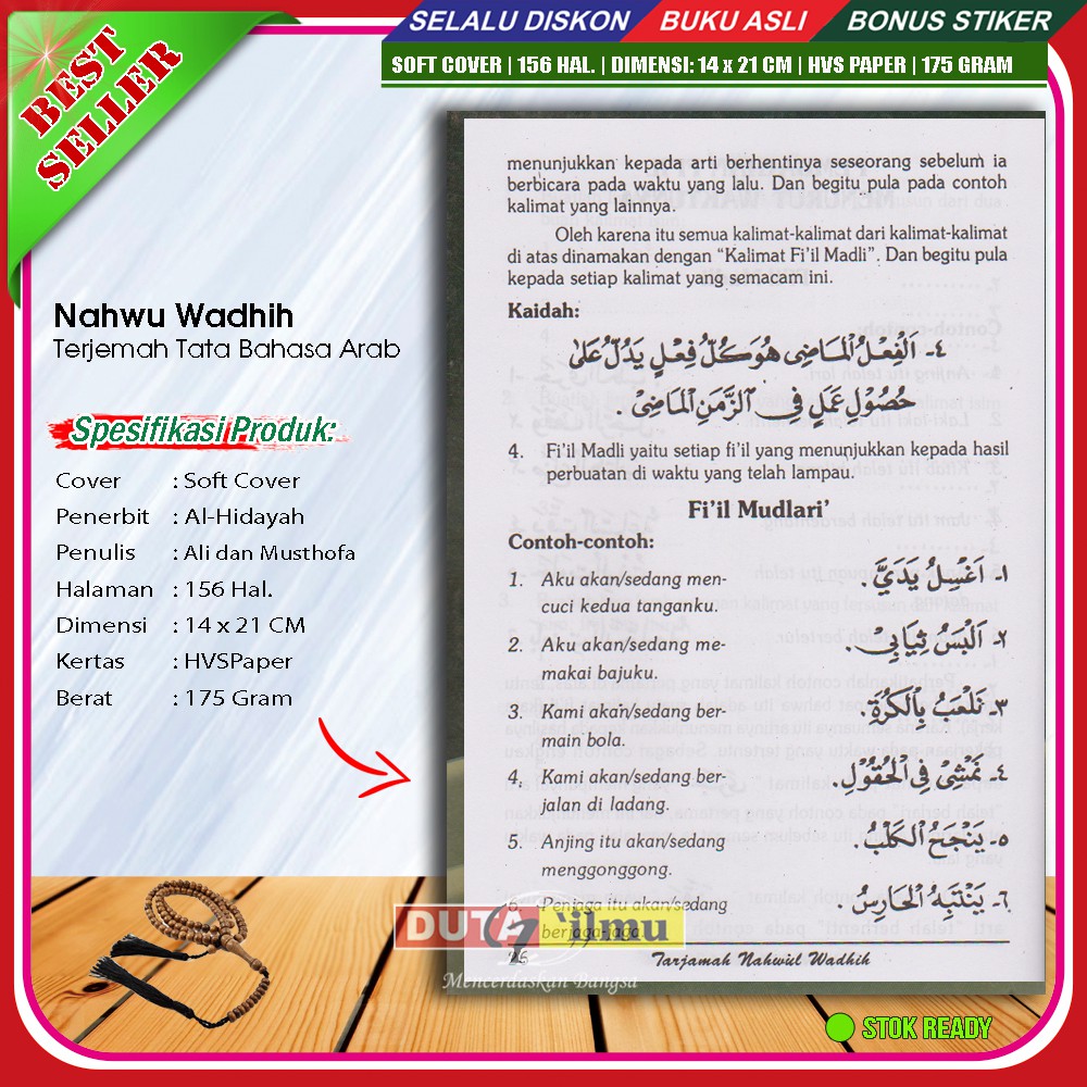 Nahwu Wadhih Translation Arabic Grammar Volume 1 Shopee Malaysia