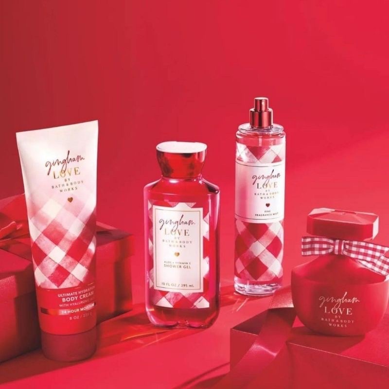 Gingham love bath & body works (BBW) Shopee Malaysia