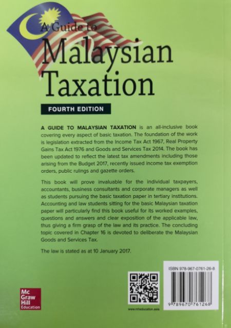 A Guide To Malaysian Taxation 4th Edition Shopee Malaysia