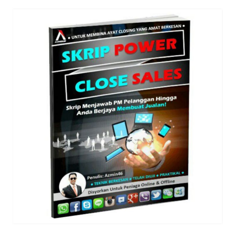 Ready Stock SKRIP POWER CLOSE SALES ebook marketing panduan naikkan jualan produk anda