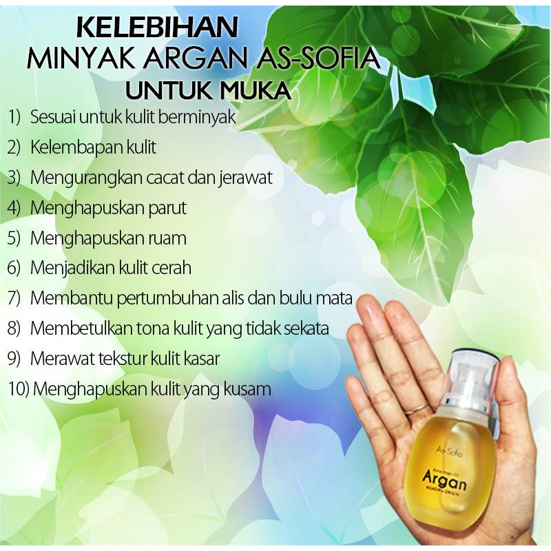 Buy As Sofia Argan Oil Original Seetracker Malaysia