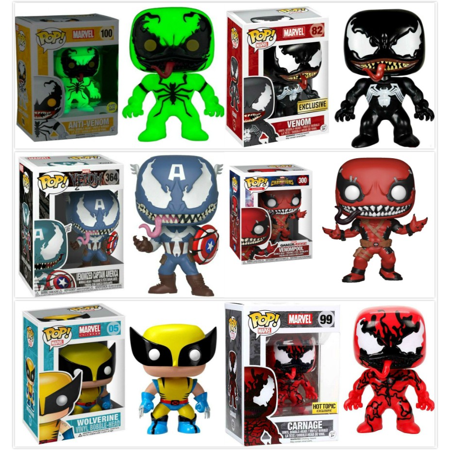 venom wolverine pop