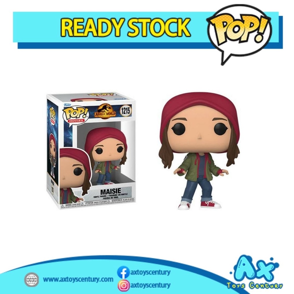 Funko Pop! Movies: Jurassic World Dominion - Maisie #1215 100% Genuine