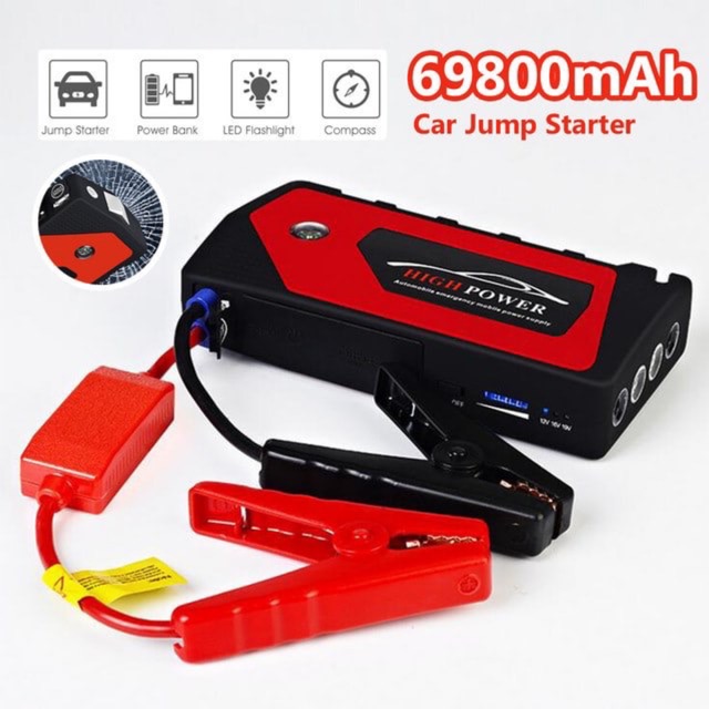 Car Jumper Jump Starter Durable And Long Lasting Powerbank Power Bank Jumper For Car 4x4 Hilux 69800mah Shopee Malaysia