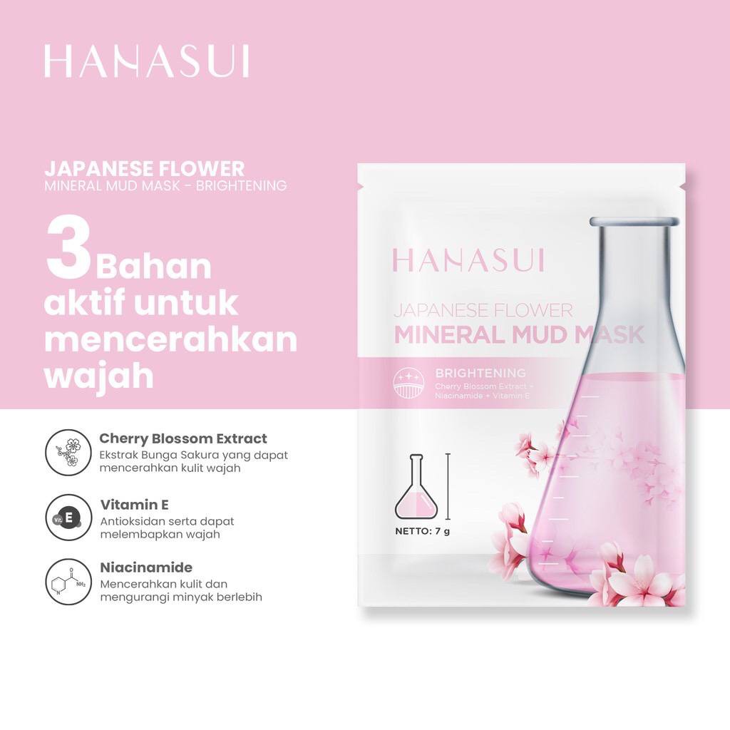 Hanasui Mineral Mud Mask/Japanese Flower/KOREAN Herbs/ASIAN HERITAGE