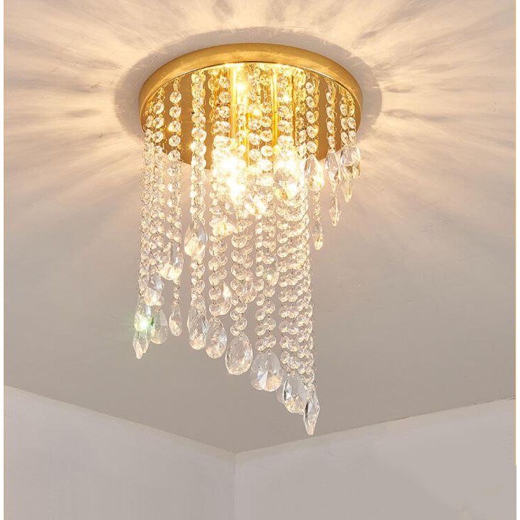 Modern Crystal Chandelier Ceiling Light Crystal lighting for Living ...