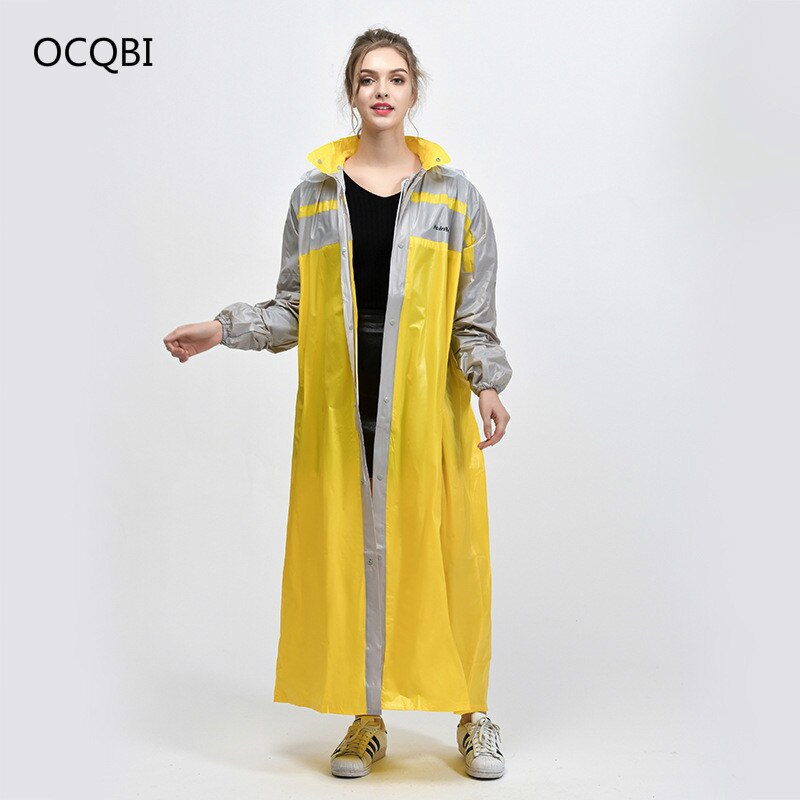 womens long rain jacket