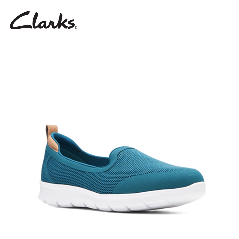 clarks teal shoes